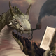 Illustration for article titled Concept Art Writing Prompt: The Book Wyrm